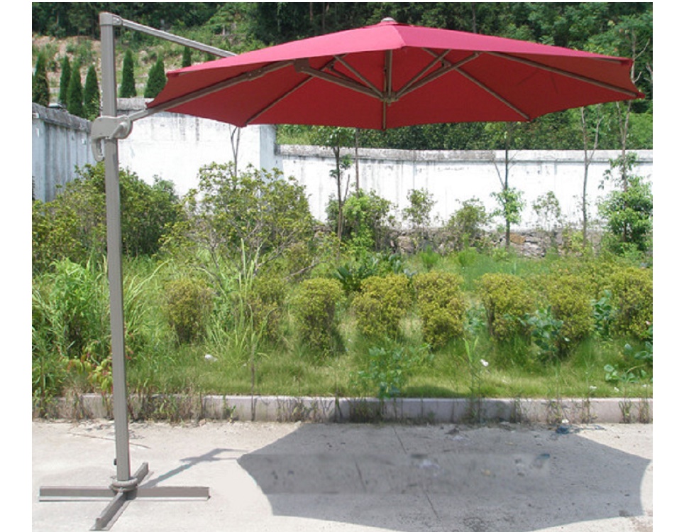 Садовый зонт "GardenWay А002-3000", цвет бордовый