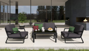 Садовая мебель VOGLIE Lounge carbon
