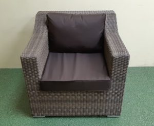 Кресло из искусственного ротанга "Glendon" beige brown | Domrotanga