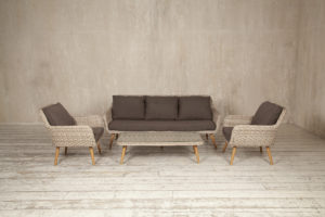 Плетеная мебель "Oregon" lounge beige | Donrotanga