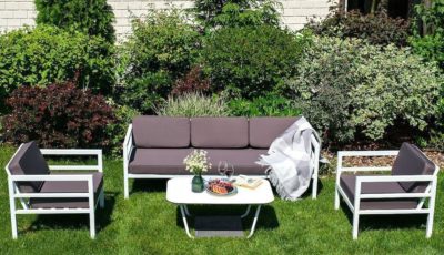 Estella 5 seat Уличная мебель современная из алюминия