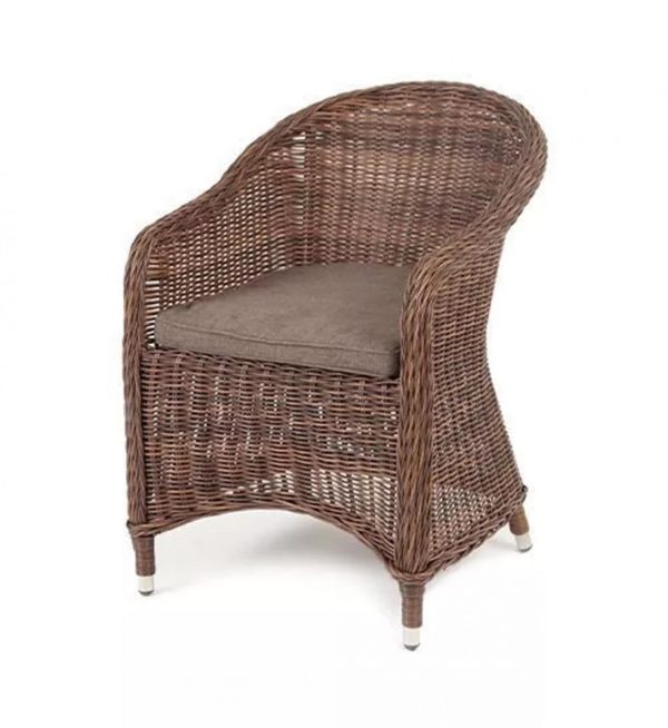 Равенна плетеное кресло из искусственного ротанга цвет коричневый