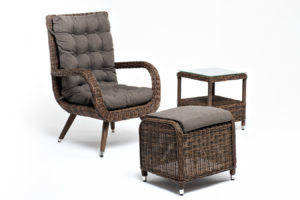 Плетеная мебель "Toledo" цвет коричневый / 4SIS | Domrotanga