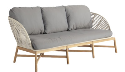 24193-Sofa-Alaska-WhiteДиван из искусственного ротанга 3 места