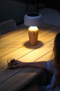 Kiruna (Bottle Teak L), светильник коричневый, алюминий тик